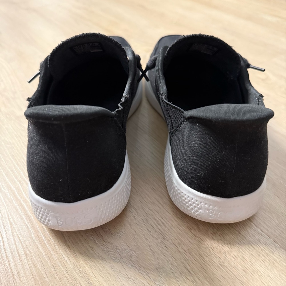 Skechers BOBS Women’s Black Slip-On Sneakers - Picture 3 of 9